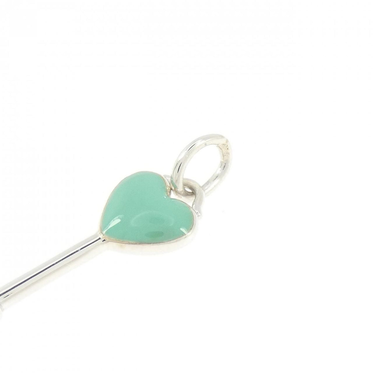 Tiffany & Co Heart Key Mini Pendant — view 3