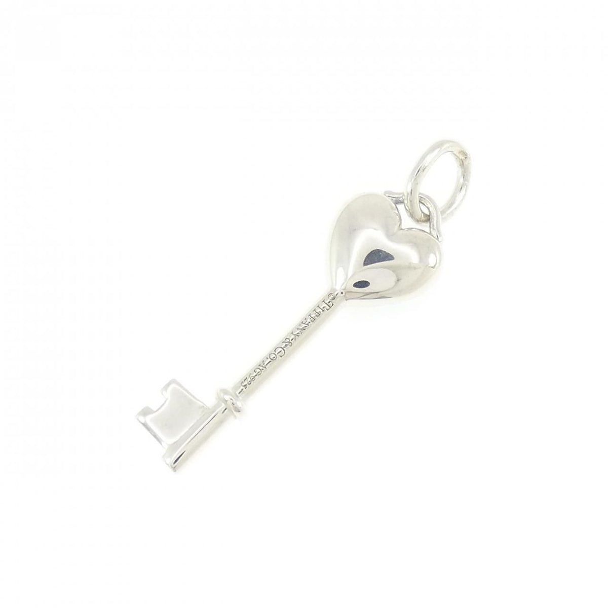Tiffany & Co Heart Key Mini Pendant — view 2
