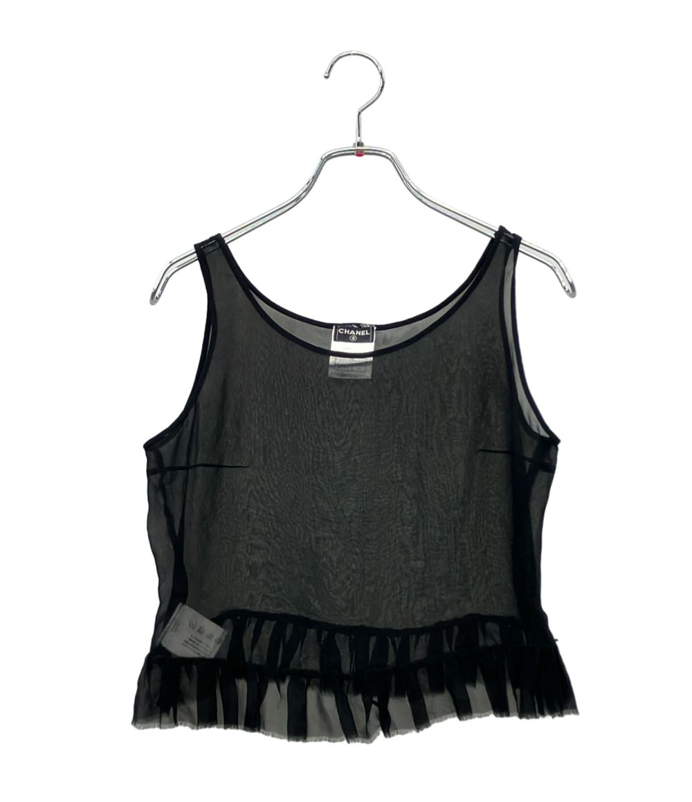 Chanel Sheer Sleeveless Top 36
