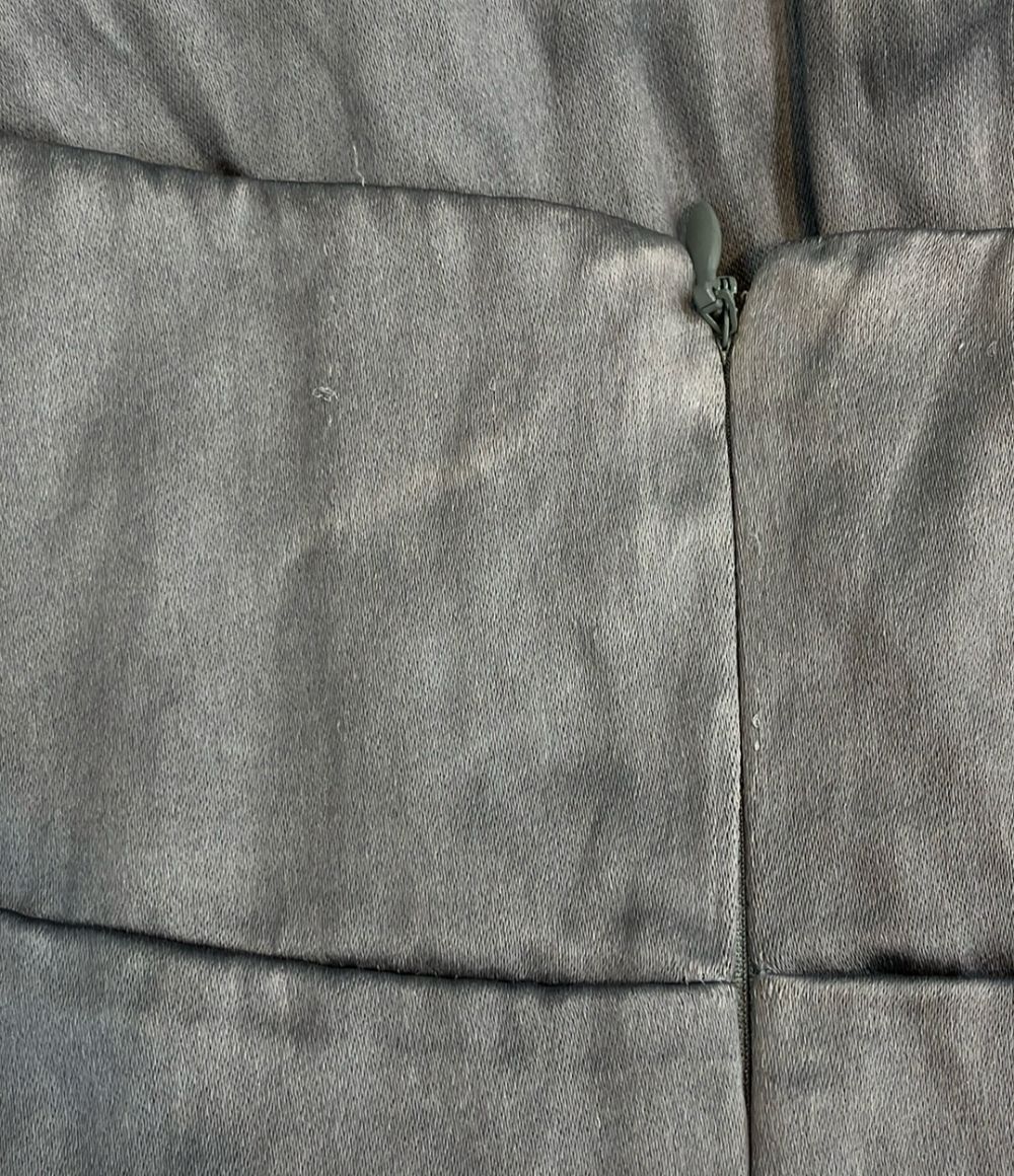Prada Silk Blend Asymmetric Ribbon Mini Skirt 38 — view 6