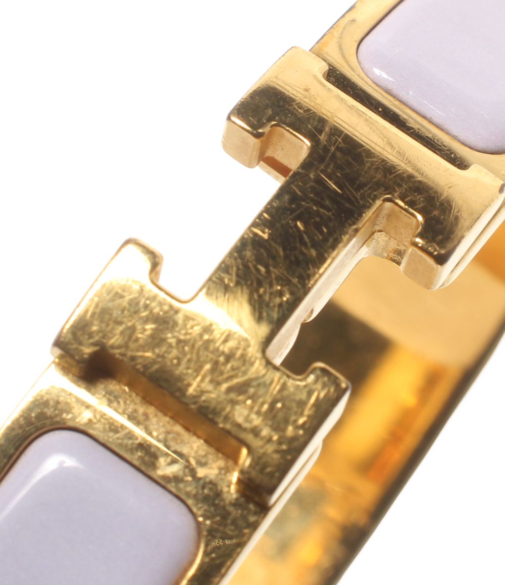 Hermes Bangle Clic Clac Purple Bracelet — view 5