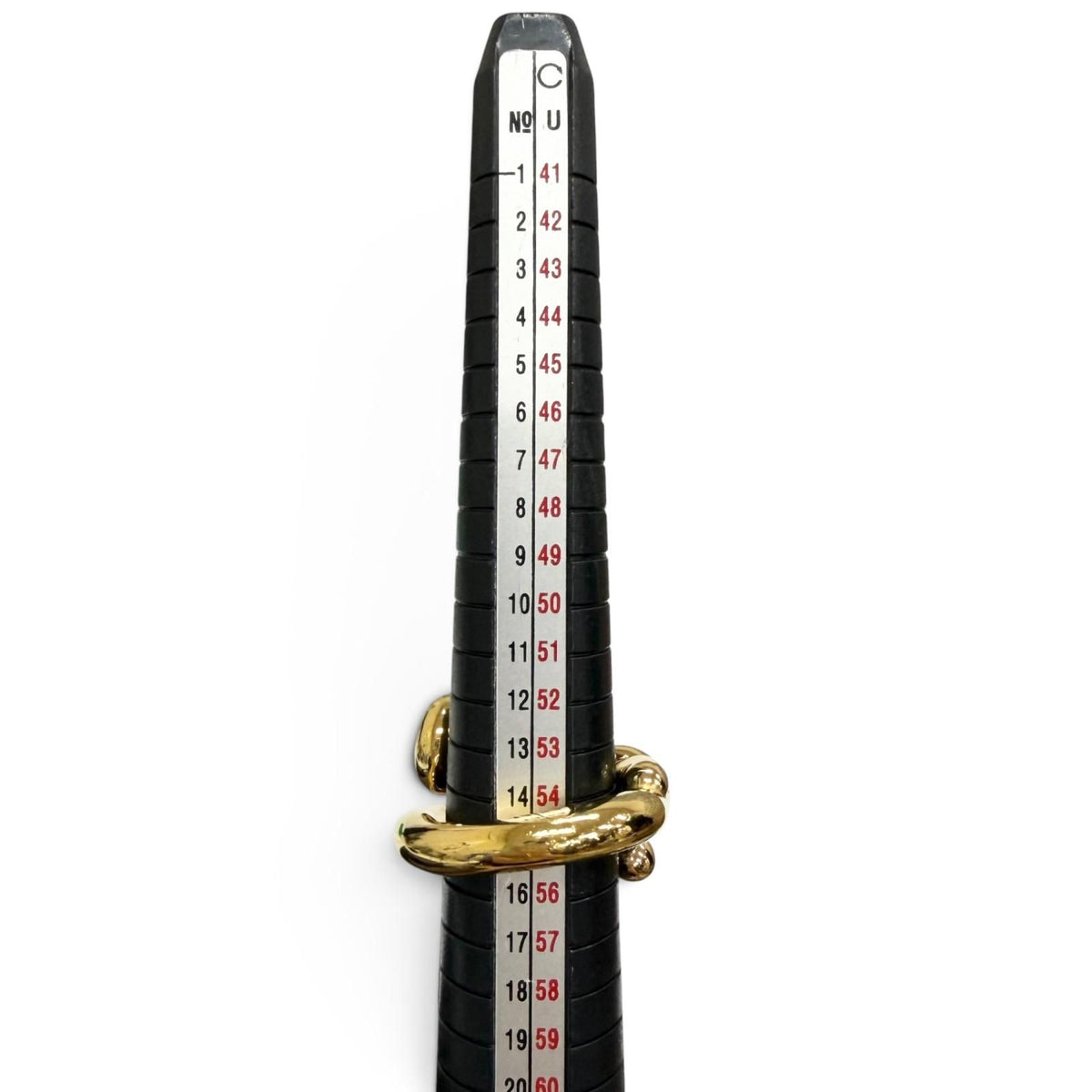 Bottega Veneta Twist Ring Gold — view 7