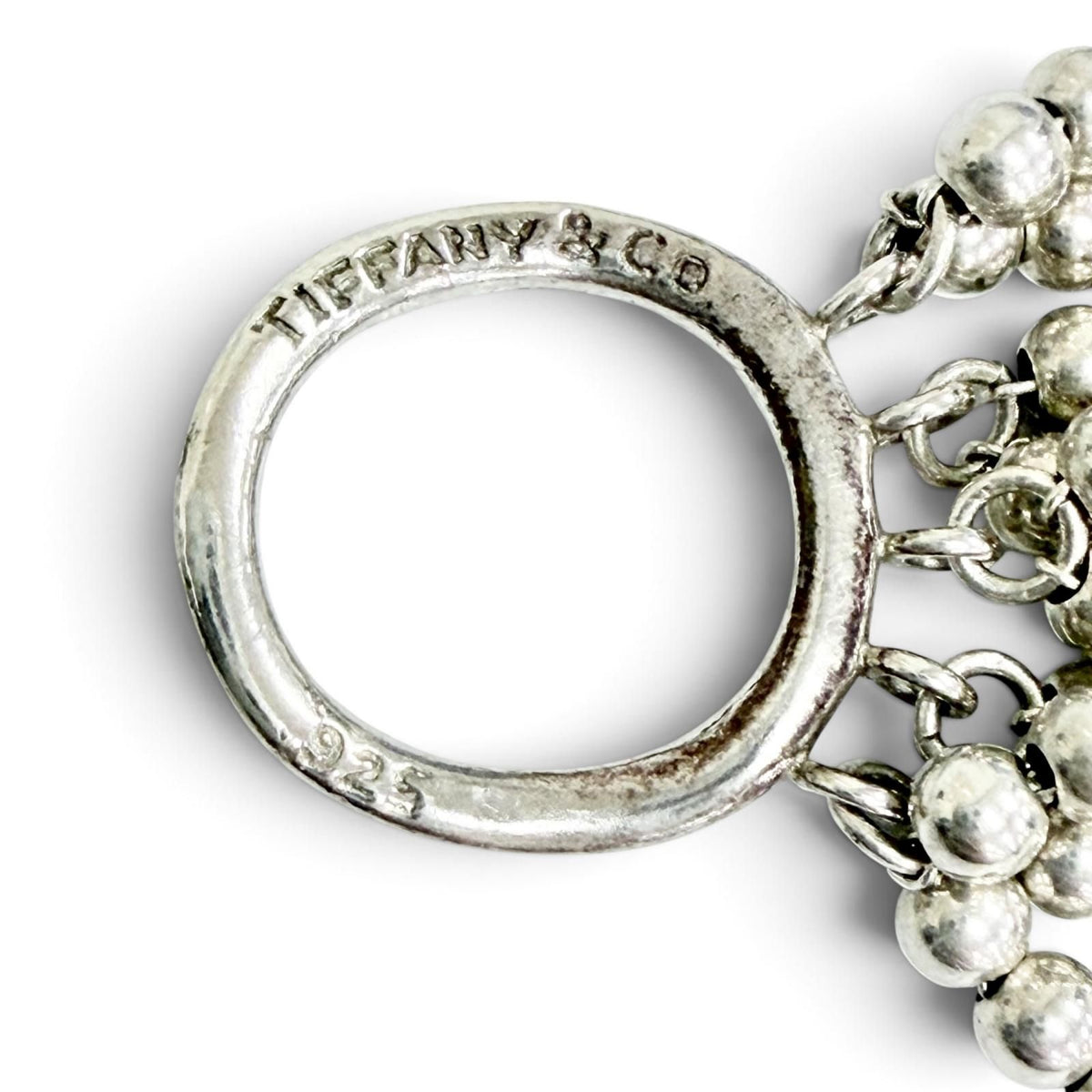 Tiffany & Co Vintage 925 Ball Chain Necklace Silver — view 6
