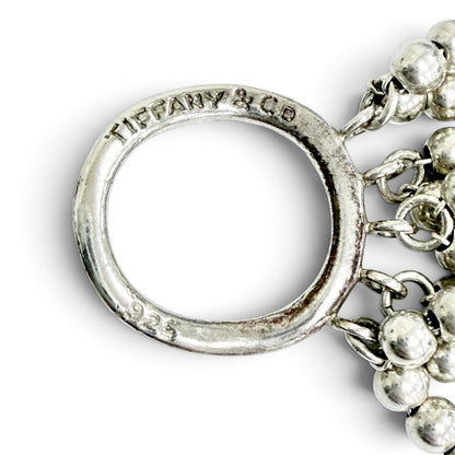 Tiffany & Co Vintage 925 Ball Chain Necklace Silver — view 6