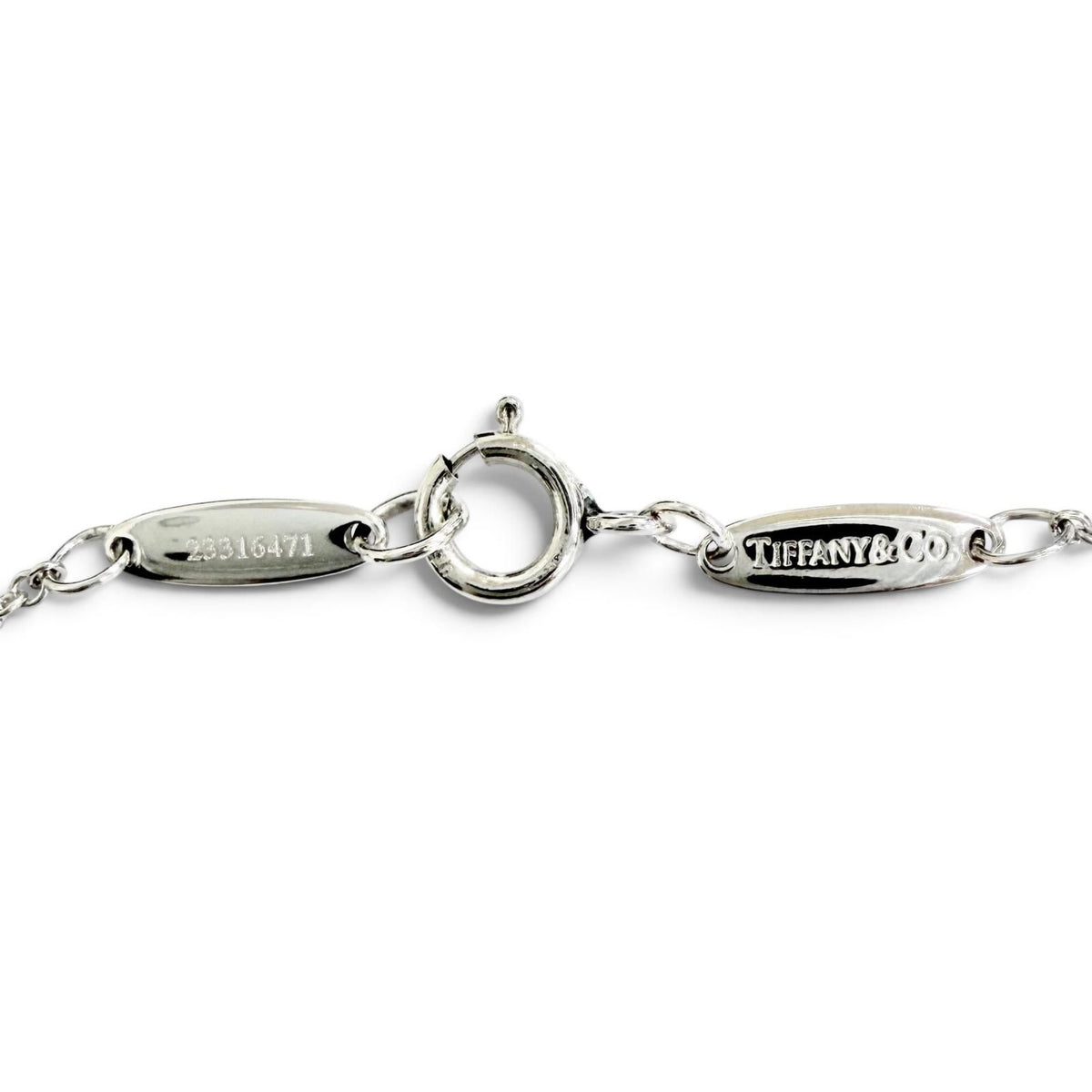 Tiffany & Co by the Yard Diamond Necklace Platinum — view 7