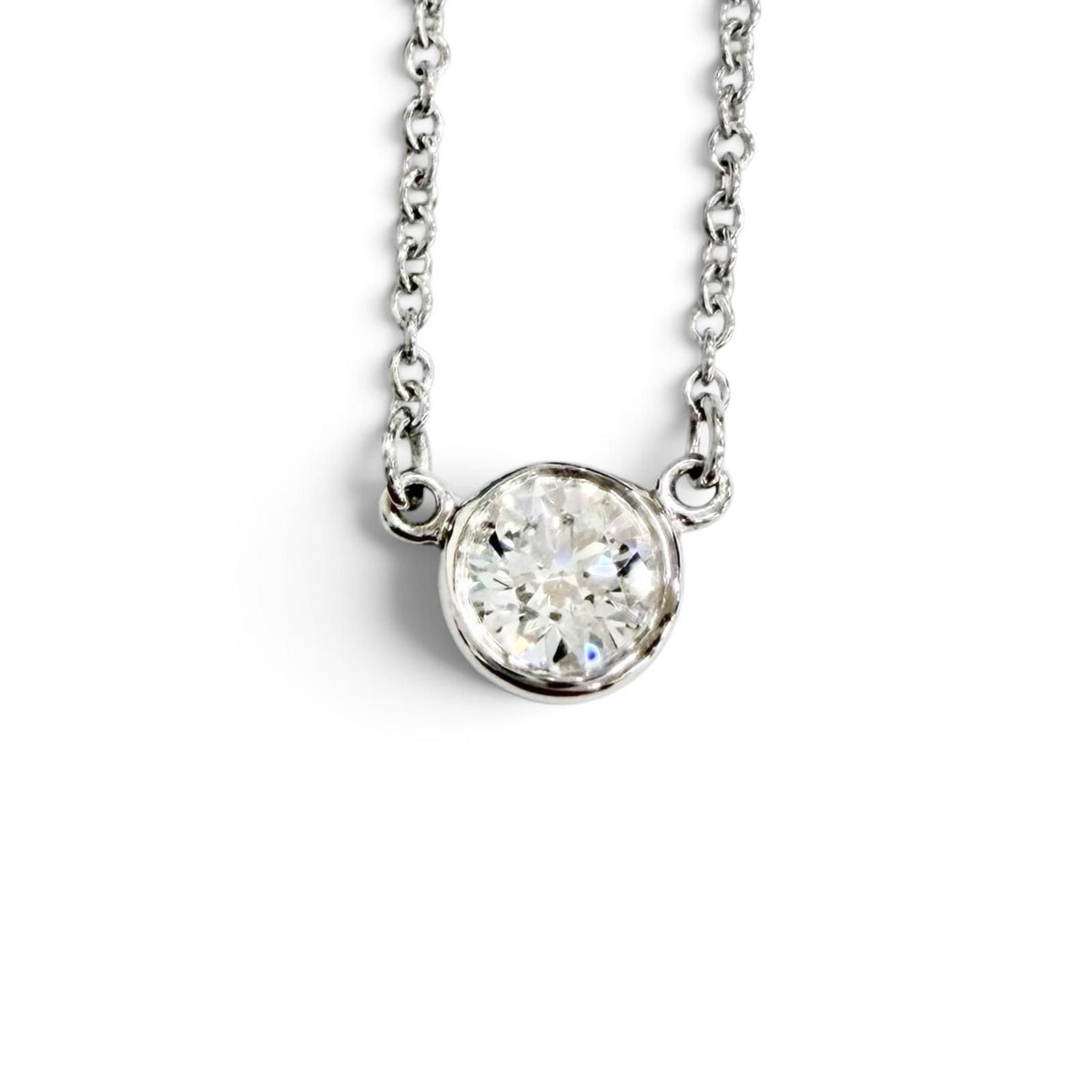 Tiffany & Co by the Yard Diamond Necklace Platinum