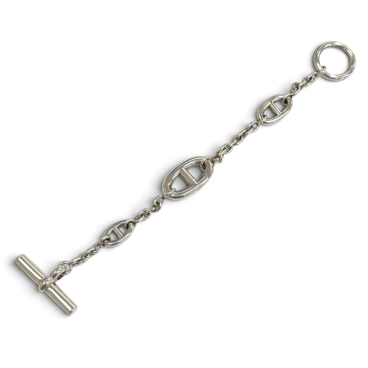 Hermes Farandole Chaine D'ancre Bracelet Silver — view 4