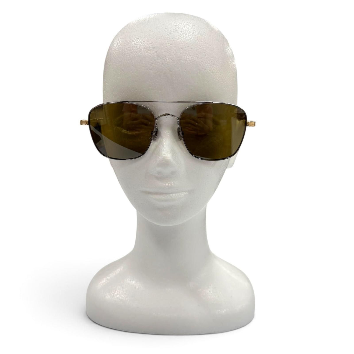 Cartier Two Bridge Eyewear Sunglasses Silver Gold 145 Demo Lens — view 3