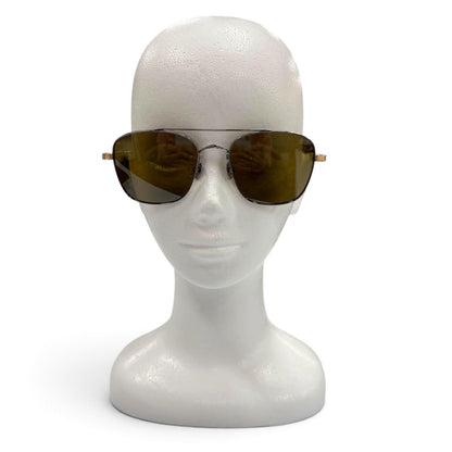 Cartier Two Bridge Eyewear Sunglasses Silver Gold 145 Demo Lens — view 3