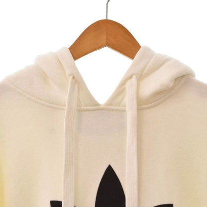 Gucci Adidas Logo Print Pullover Hoodie White M — view 5