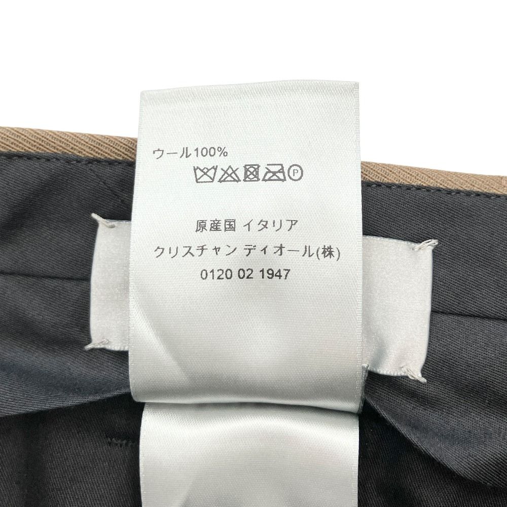 Dior Wool Twill Cargo Pants Brown 48 — view 7