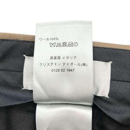 Dior Wool Twill Cargo Pants Brown 48 — view 7