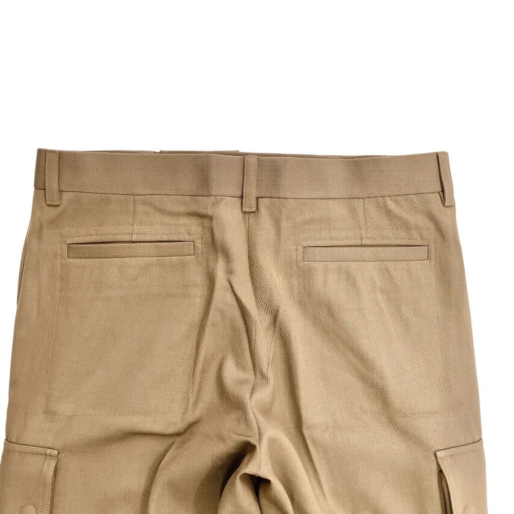 Dior Wool Twill Cargo Pants Brown 48 — view 4