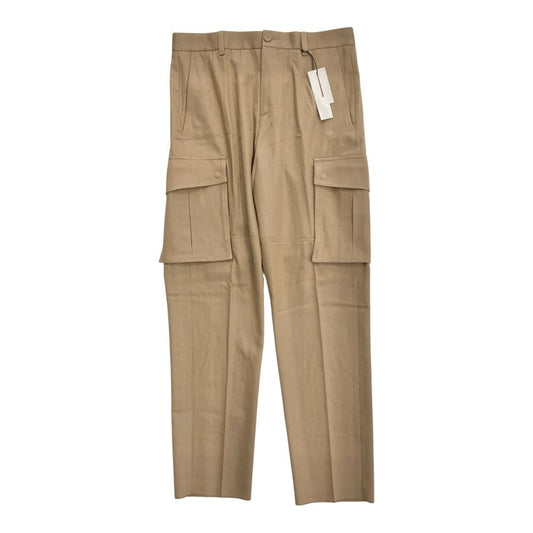 Dior Wool Twill Cargo Pants Brown 48