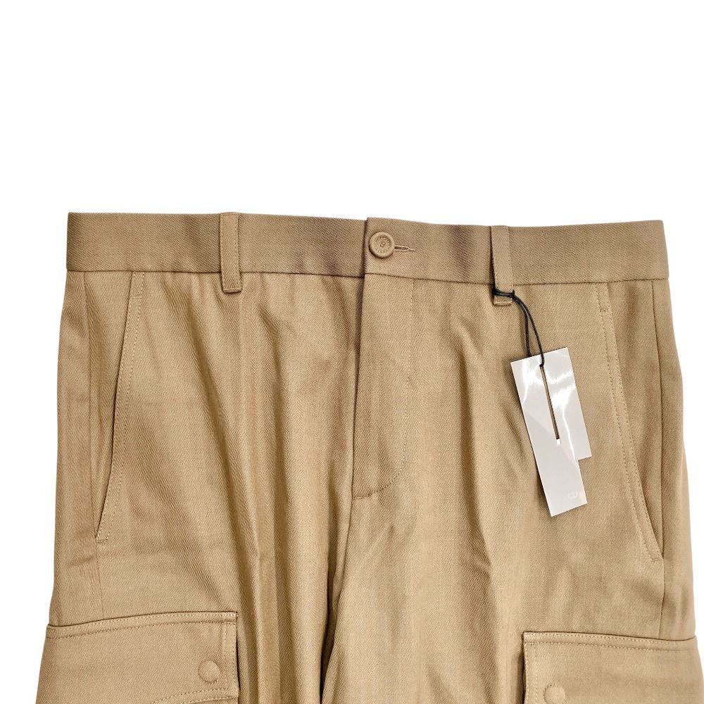 Dior Wool Twill Cargo Pants Brown 48 — view 3