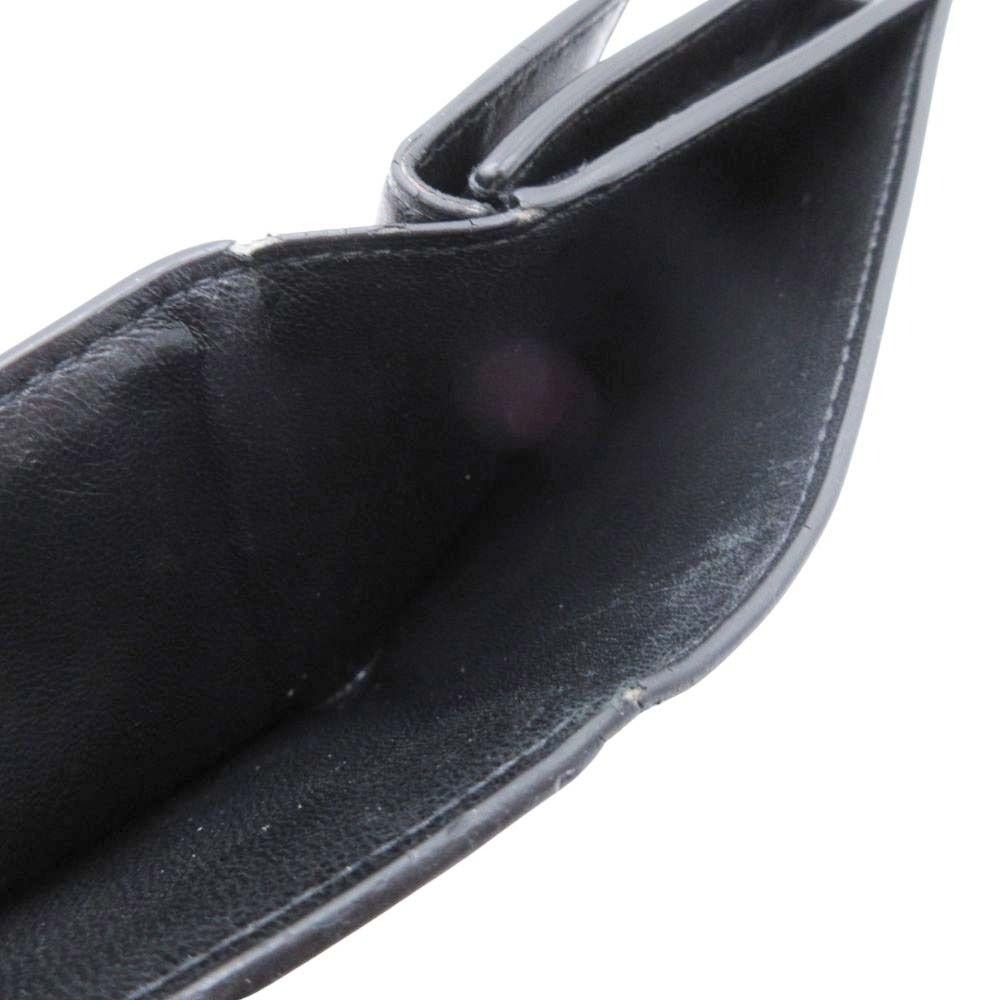 Balenciaga Star Pattern Trifold Wallet Paper Compact Black — view 6