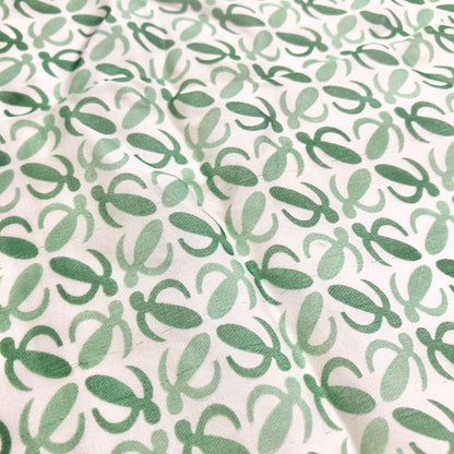 Loewe Vintage Anagram All Over Print Silk Scarf Bandana White Green — view 2