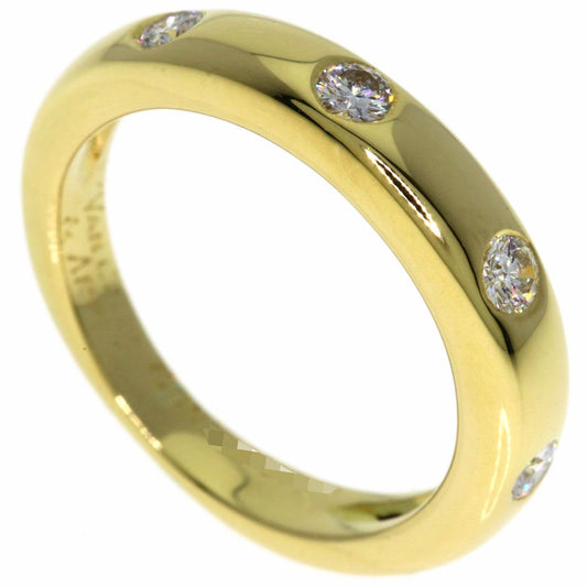 Van Cleef & Arpels Tendrement Etoile Diamond Ring 18k Yellow Gold