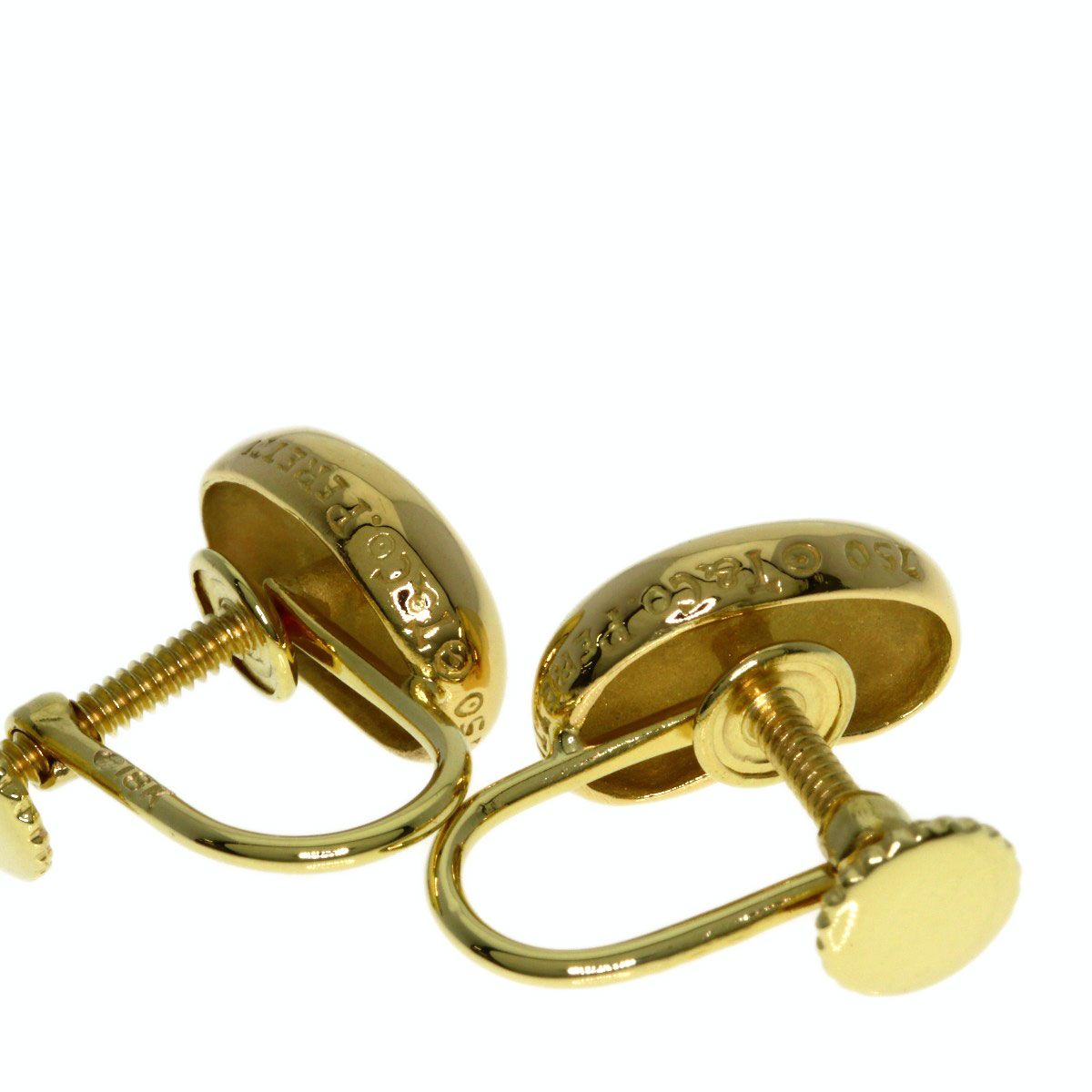 Tiffany & Co Bean Earrings 18k Yellow Gold — view 3