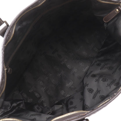 Gucci Travel Bag GG Guccissima Leather Brown — view 6