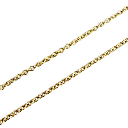 Tiffany & Co by the Yard 1 P Diamond Pendant 750 Yellow Gold — view 5