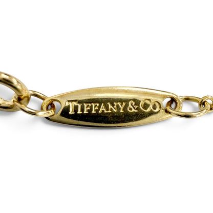 Tiffany & Co by the Yard 1 P Diamond Pendant 750 Yellow Gold — view 6