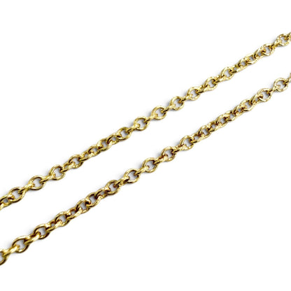 Tiffany & Co Teardrop Mini Pave Necklace Diamond 750 Yellow Gold — view 7