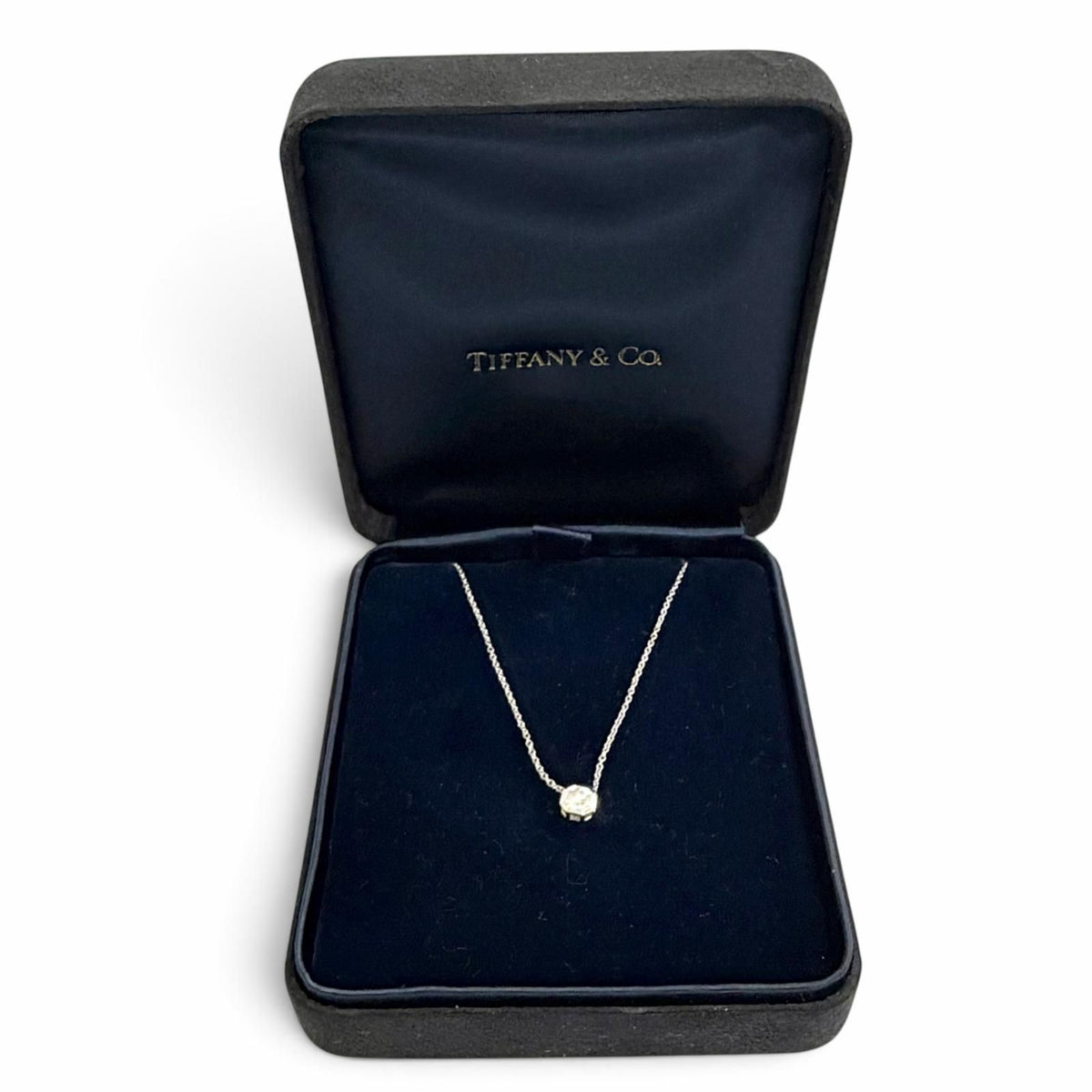 Tiffany & Co Lucida Diamond Necklace Frame Included Platinum — view 2