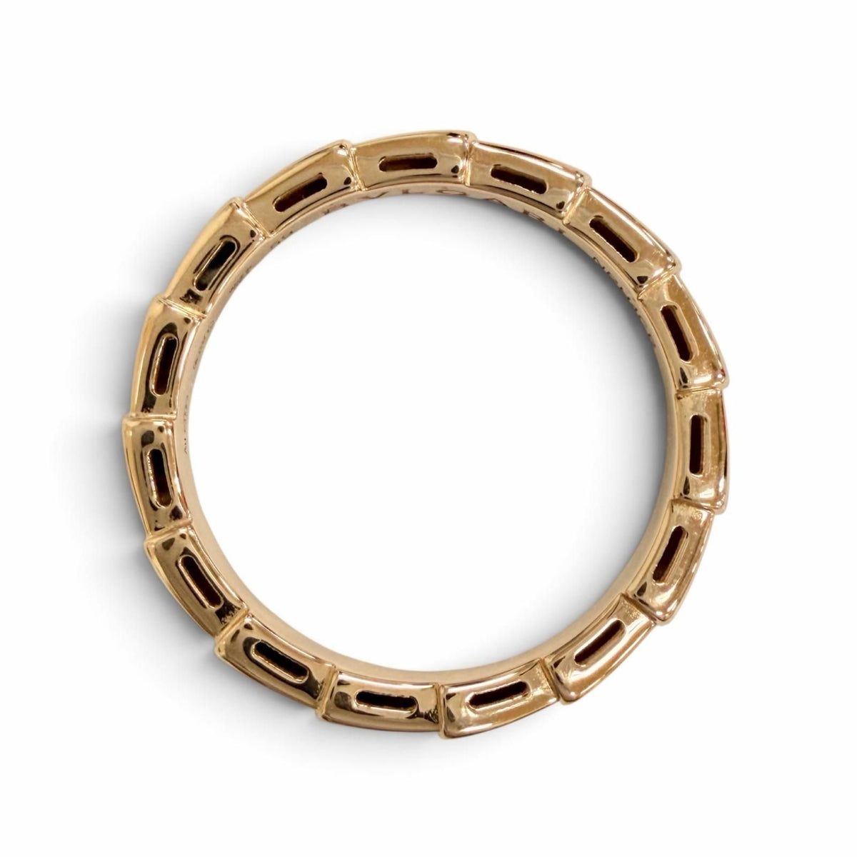 Bvlgari Serpenti Viper Ring 750 Pink Gold — view 2