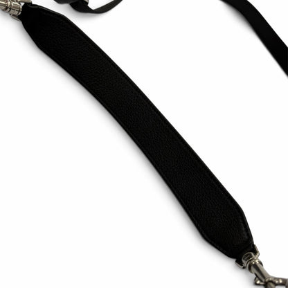 Celine Supplement Grain Calfskin Large Strap Romy 2-Way Shoulder Bag Black — view 8