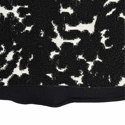Louis Vuitton All Over Print Jacquard Mini Flare Skirt Black White — view 5