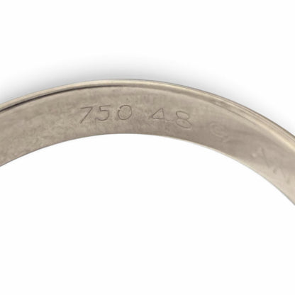 Cartier 750 Trinity Triple Ceramic Ring White Gold — view 6