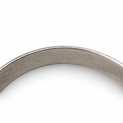 Cartier 750 Trinity Triple Ceramic Ring White Gold — view 5
