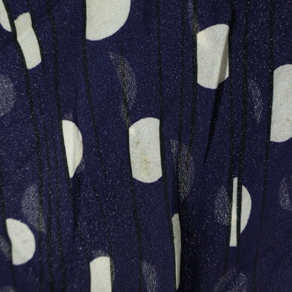 Balenciaga Dot Maxi Dress Navy — view 6