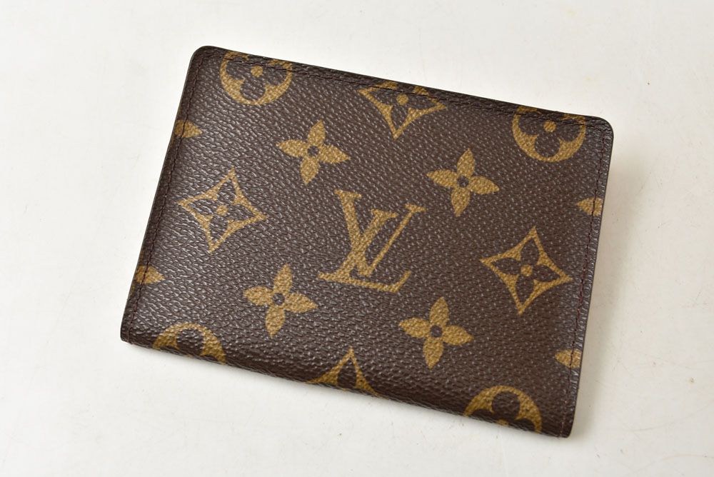 Louis Vuitton Card Case Monogram Porte 2 Cartes Vertical Fixed — view 6