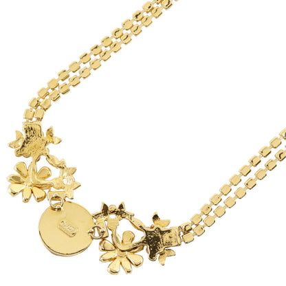 Versace Gianni Medusa Gold Plated Rhinestone Necklace — view 3