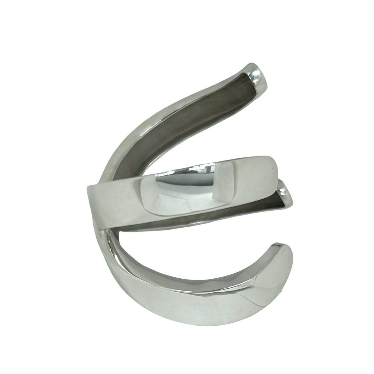 Tiffany & Co Vintage Graffiti Cuff Bracelet 925 Sterling Silver Bangle — view 3