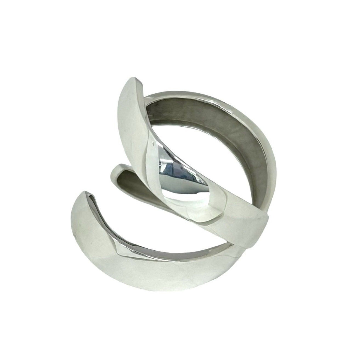 Tiffany & Co Vintage Graffiti Cuff Bracelet 925 Sterling Silver Bangle — view 4