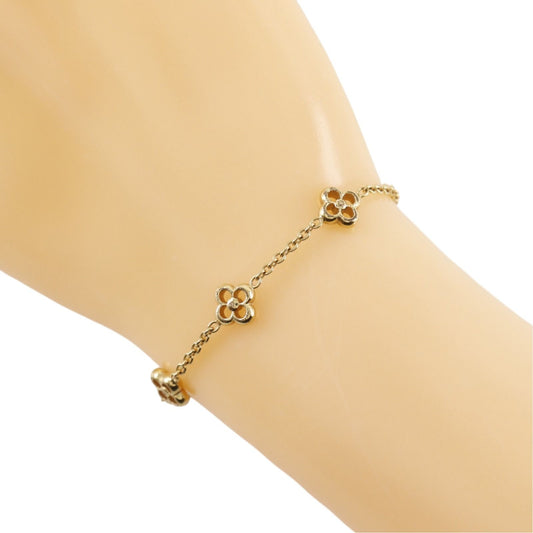 Louis Vuitton Bracelet Flowerful Gold Plated