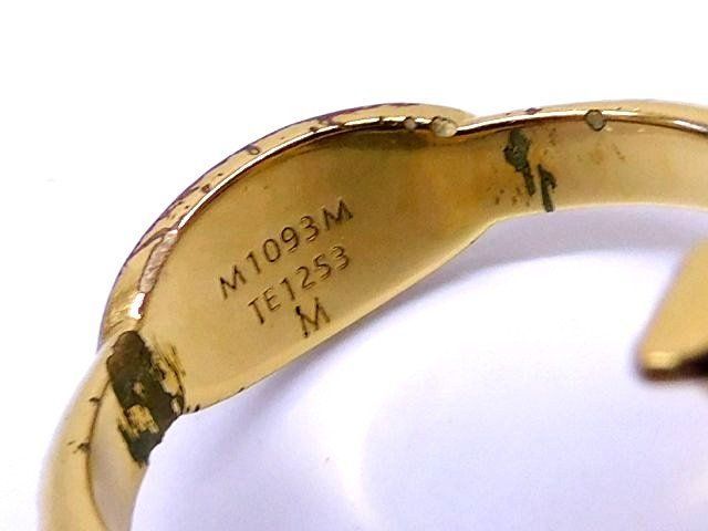 Louis Vuitton LV Glam Ring M Gold Silver — view 4