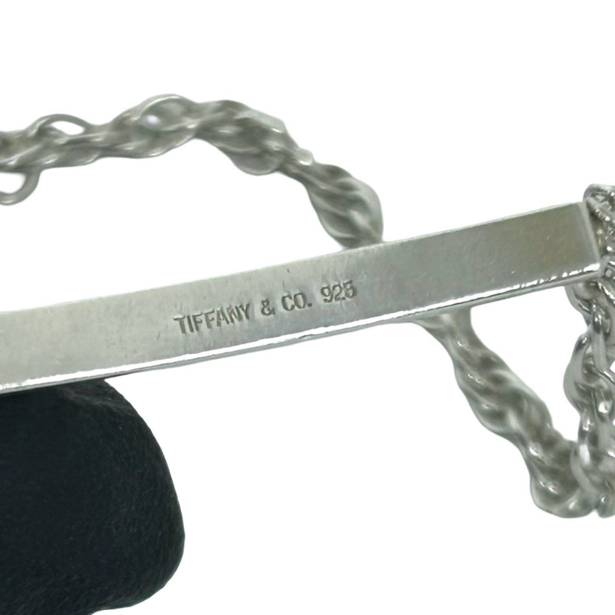 Tiffany & Co Vintage ID Bracelet 925 Sterling Silver — view 3