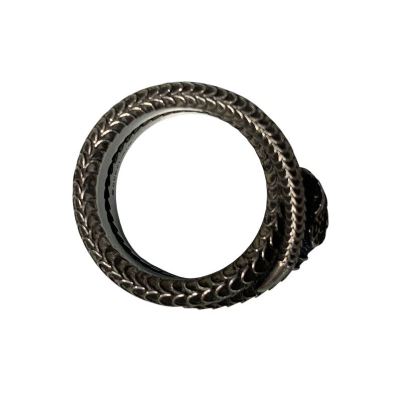 Gucci Garden Silver Snake Ring — view 3