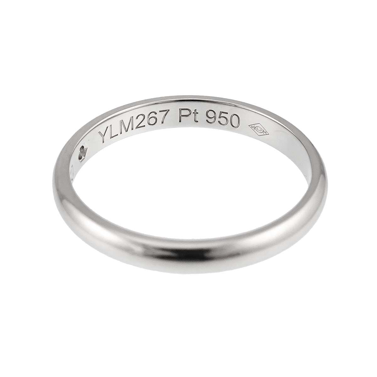 Cartier 1895 Classic 50 Ring Diamond Pt Platinum — view 4
