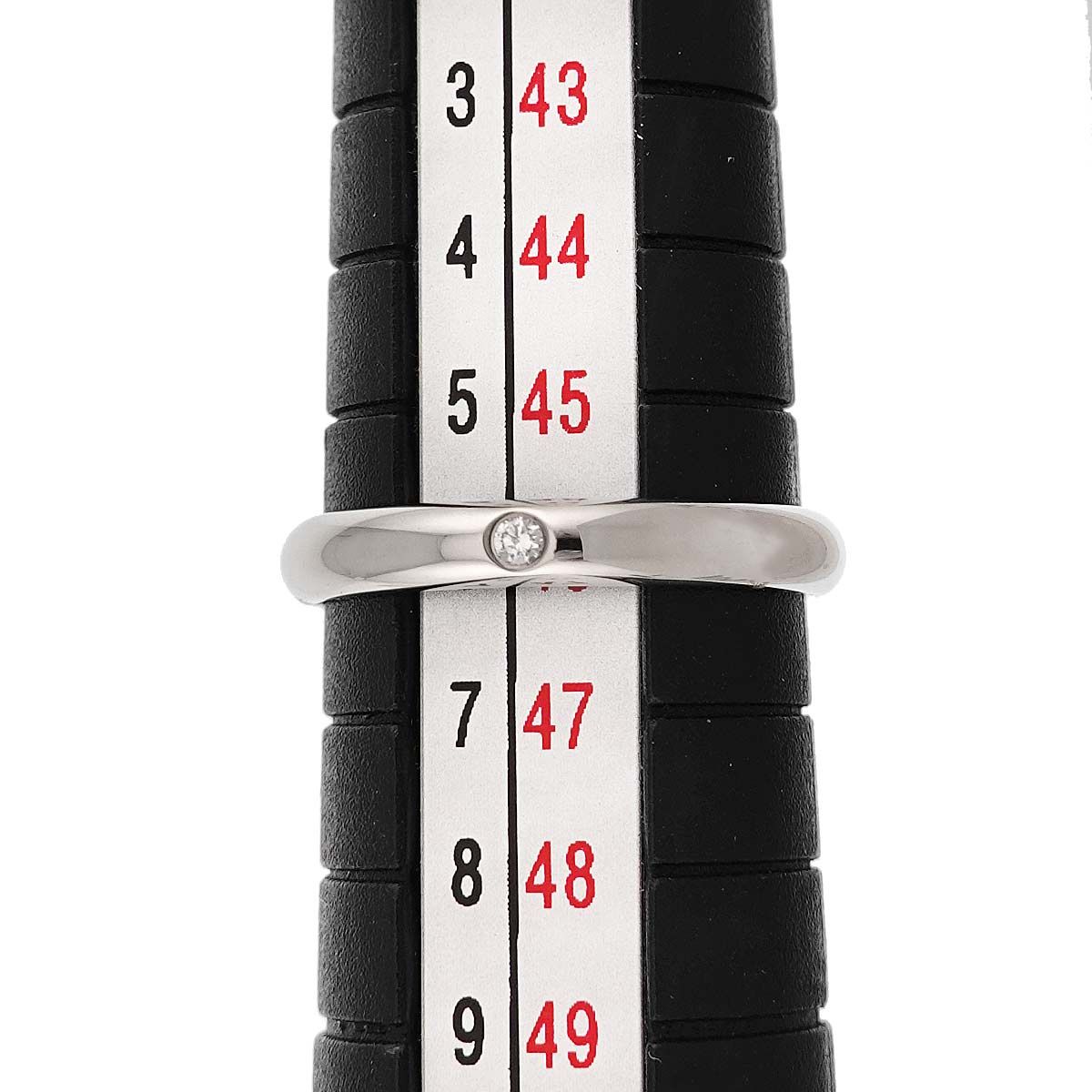 Cartier 1895 Classic 46 Ring Diamond Pt Platinum — view 6