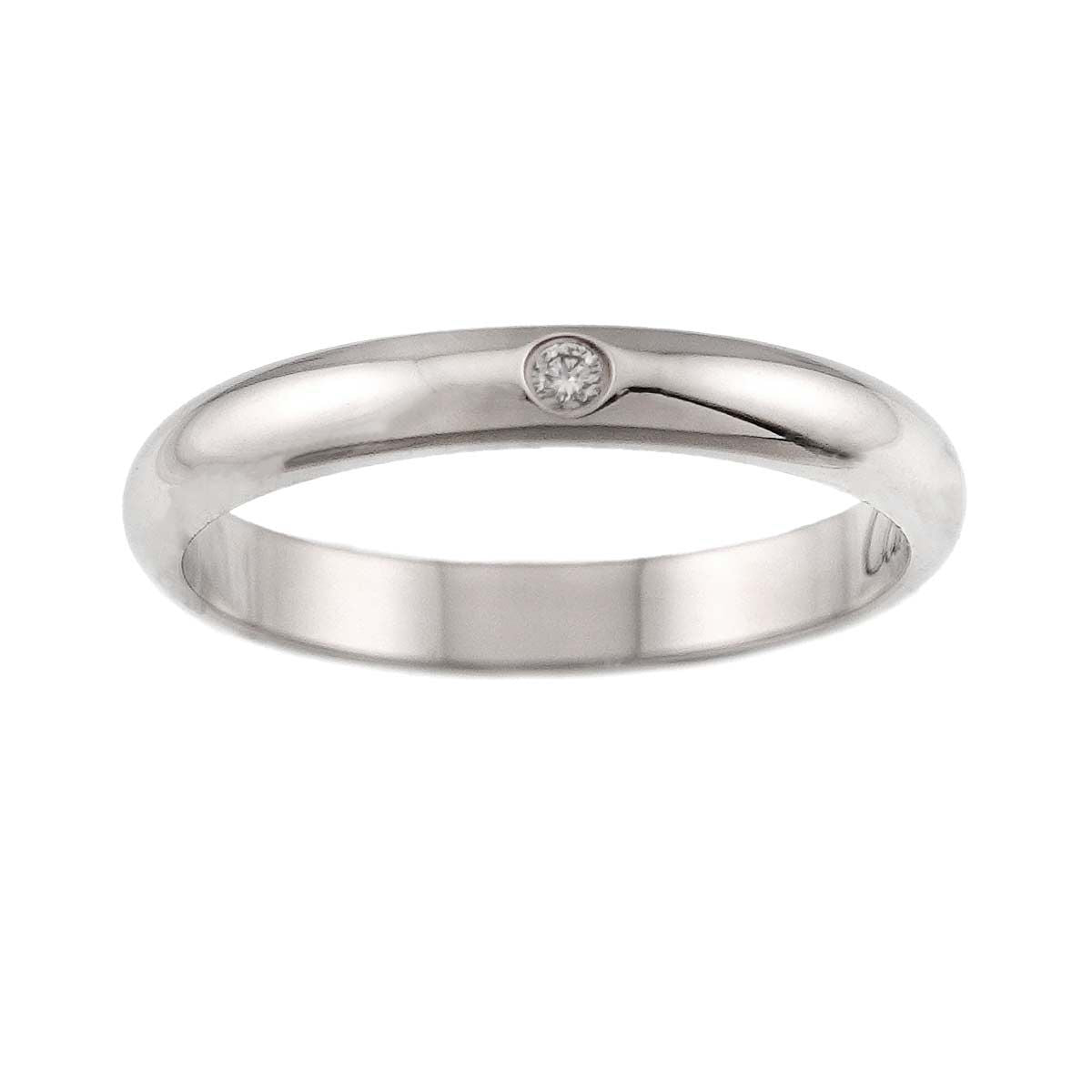 Cartier 1895 Classic 46 Ring Diamond Pt Platinum — view 2