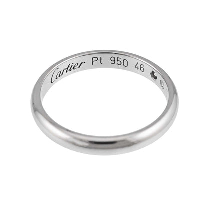 Cartier 1895 Classic 46 Ring Diamond Pt Platinum — view 3