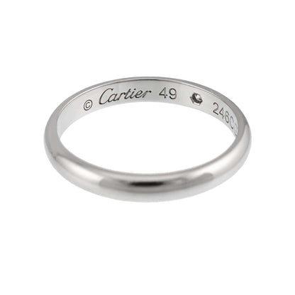 Cartier 1895 Classic 49 Ring Diamond Pt Platinum — view 3