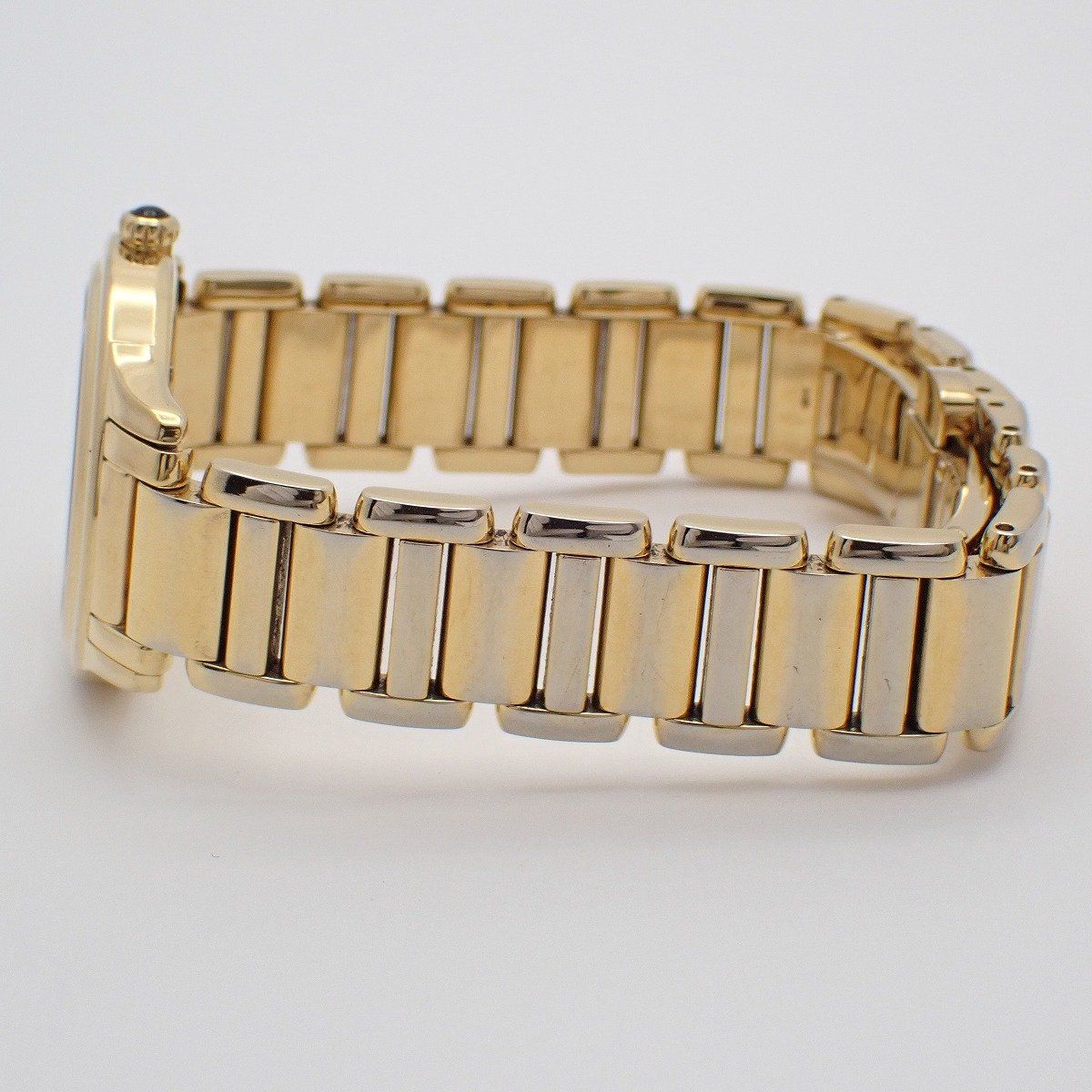 Fendi Quartz Gold White Dial Strap Watch — view 5