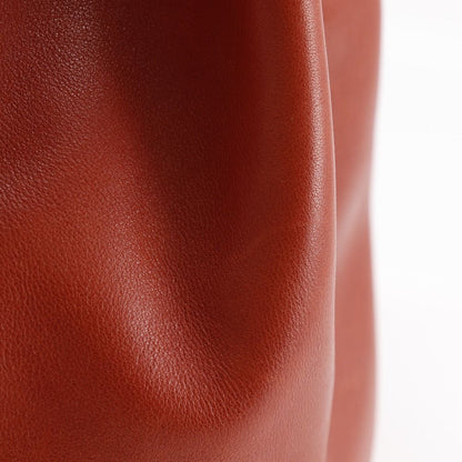 Hermes Licol 17 Bicolor Strap Leather Red Shoulder Bag — view 6