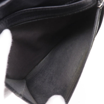 Chanel CC Logo Calfskin Black Bifold Wallet — view 7